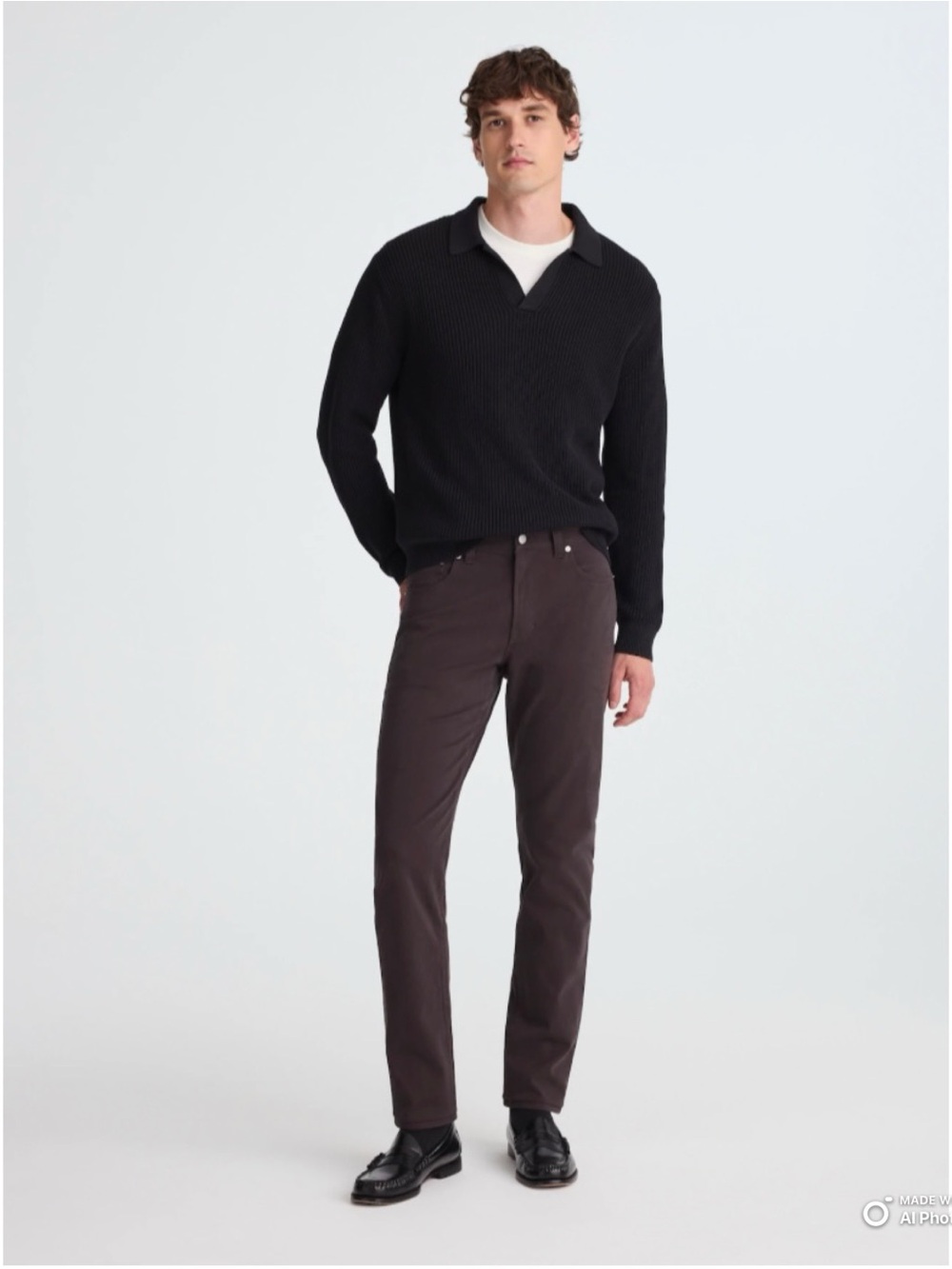 Madewell The Athletic Allday Slim Pant in Warm Charcoal Size 31 x 30 NWT
